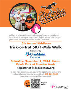 2014 KidsPeace 5k Run 1 Mile Walk presented by OneMain Financial Ad