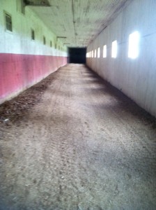 One of the old indoor tracks