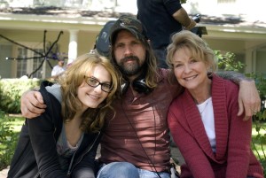 HALLOWEEN, Scout Taylor-Compton, director Rob Zombie, Dee Wallace, on set, 2007. ©Dimension Films