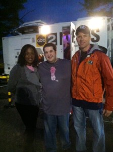 Thank you ABC 2 for supporting the Race For The Cure every year! Kelly Swoope and Wyatt Everhart pictured. 