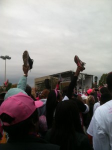 One Shoe Salute for the survivors