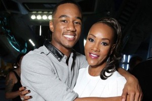 Jessie Usher and Vivica A. Fox 