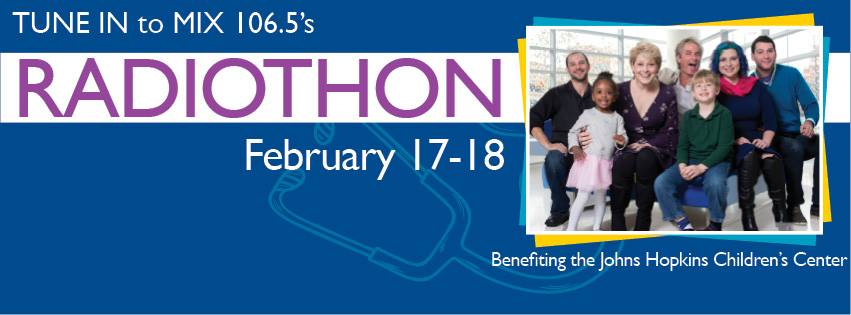 Mix 106.5 Radiothon Volunteer Info | Baltimore Media Blog